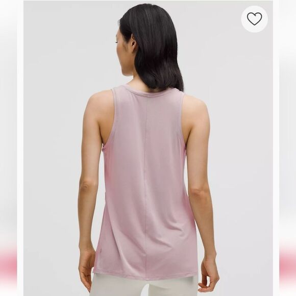 Lululemon Modal Silk Side Slit Purple Gray Athletic Tank Top - XXS - Picture 2 of 11